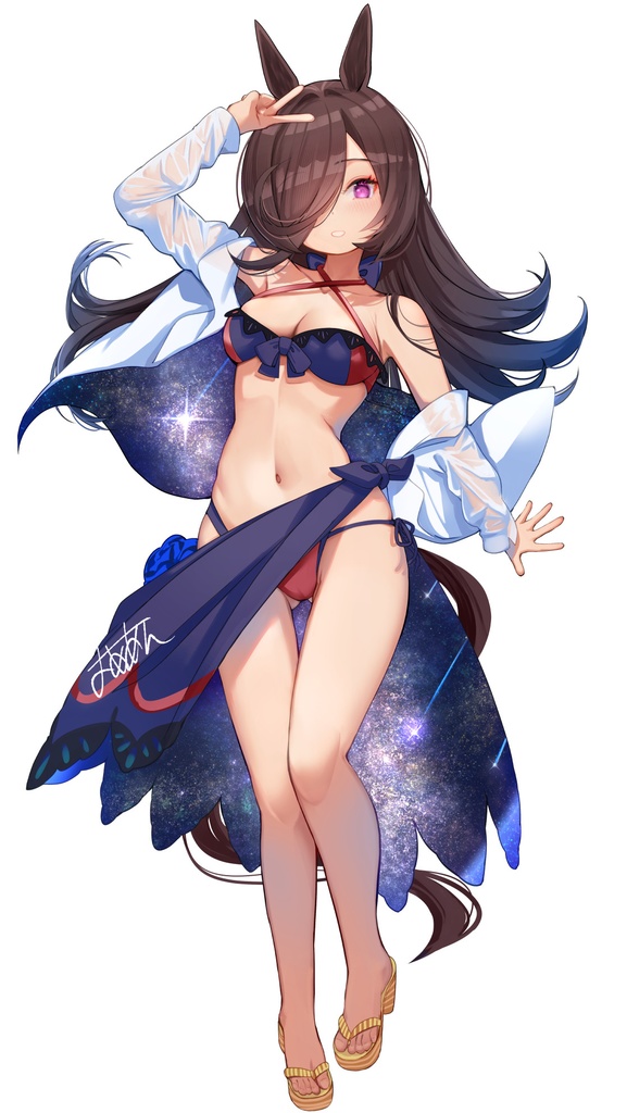 ライスシャワー アクスタ 両面印刷