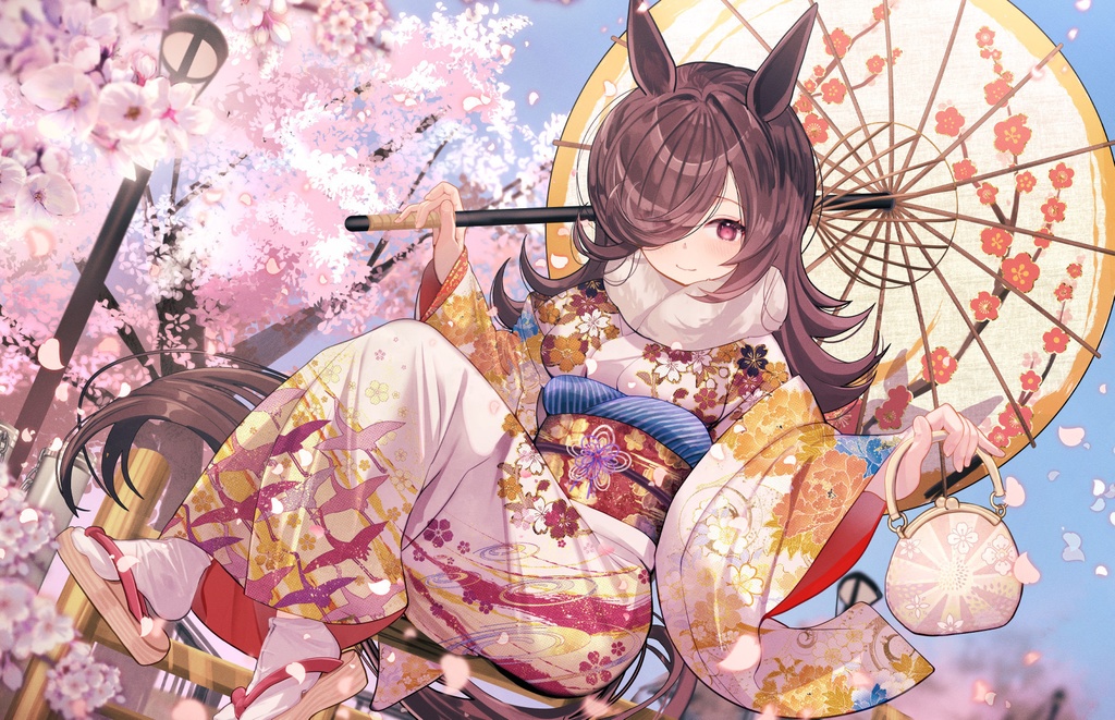 【両面】晴れ着ライス　アクリルスタンド