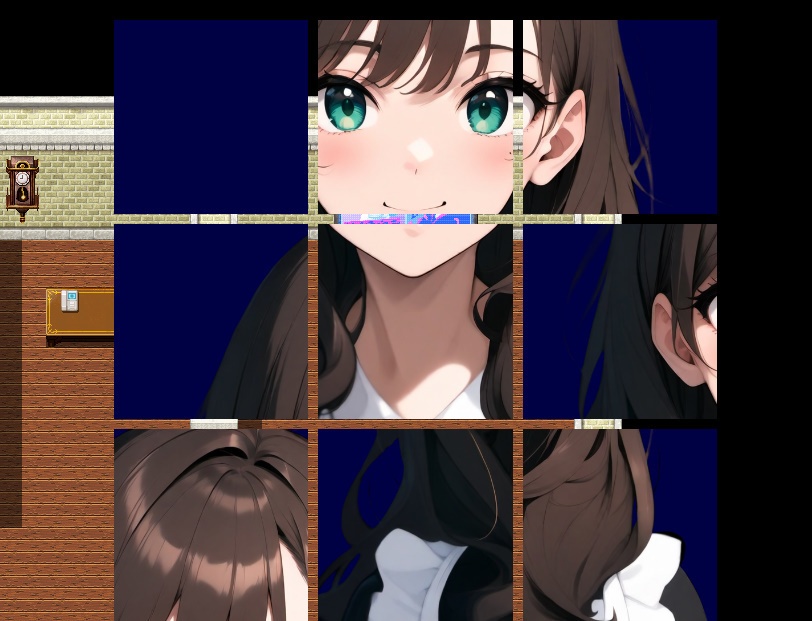 【無料】RPGツクールMZミニゲーム:スライドパズル