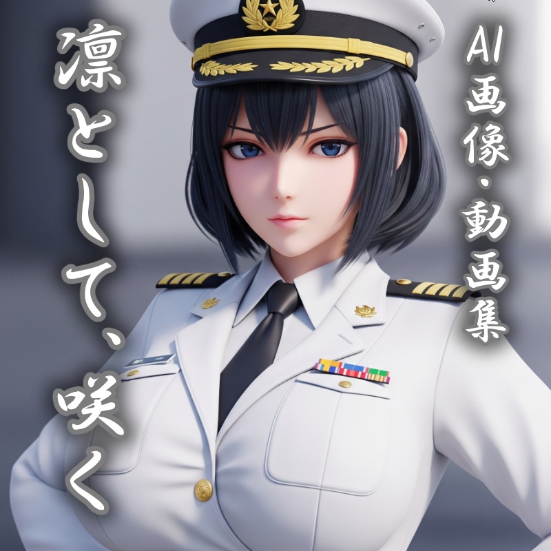 凛として、咲く ― 美しき艦長の素顔 ―（AI画像集）