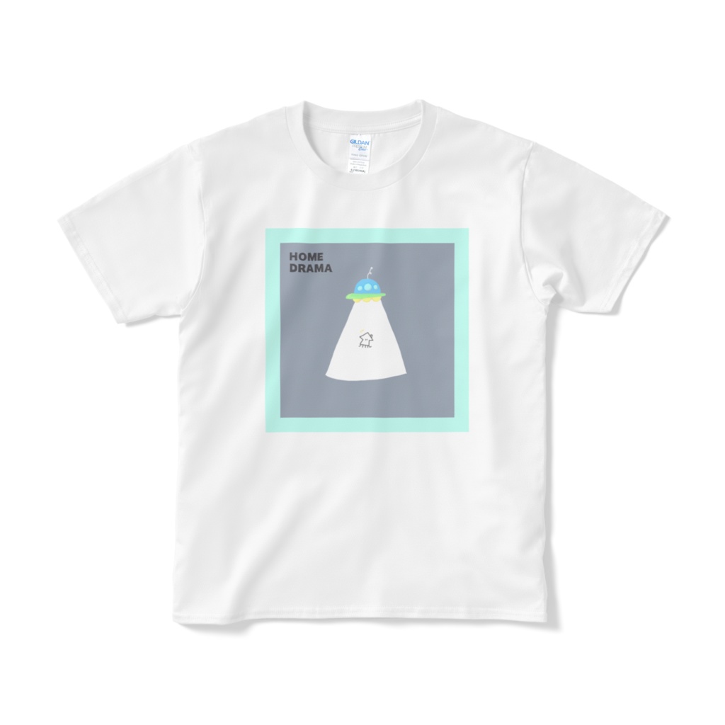 きかくんUFO Tシャツ・白
