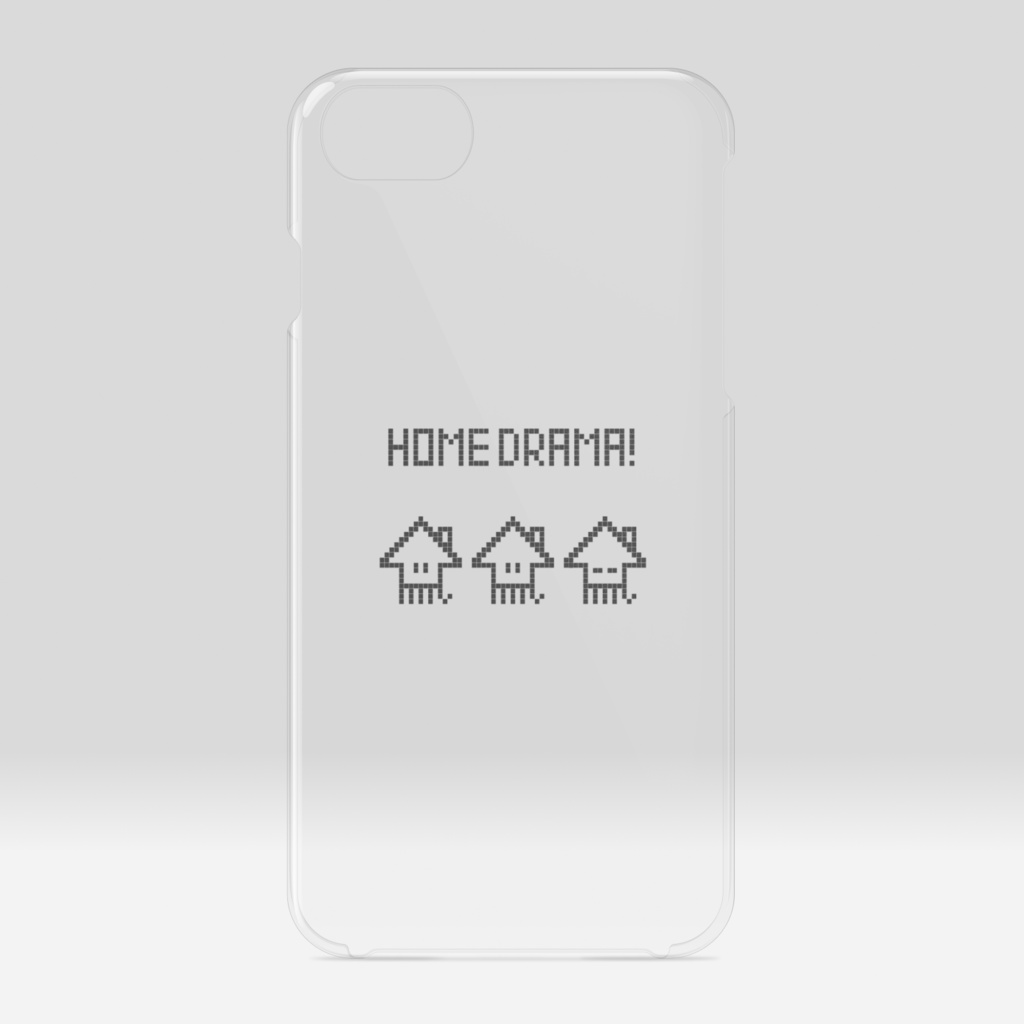 きかくんドット絵 スマホケース・iPhone6/7/8/SE2