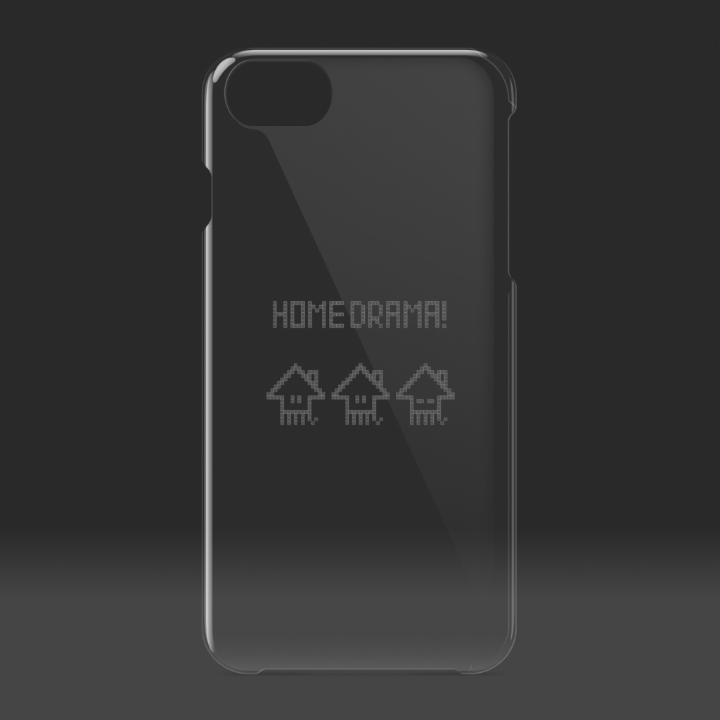 きかくんドット絵 スマホケース・iPhone6/7/8/SE2