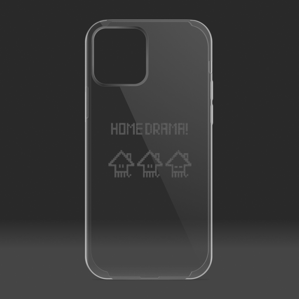 きかくんドット絵 スマホケース・iPhone12/12pro