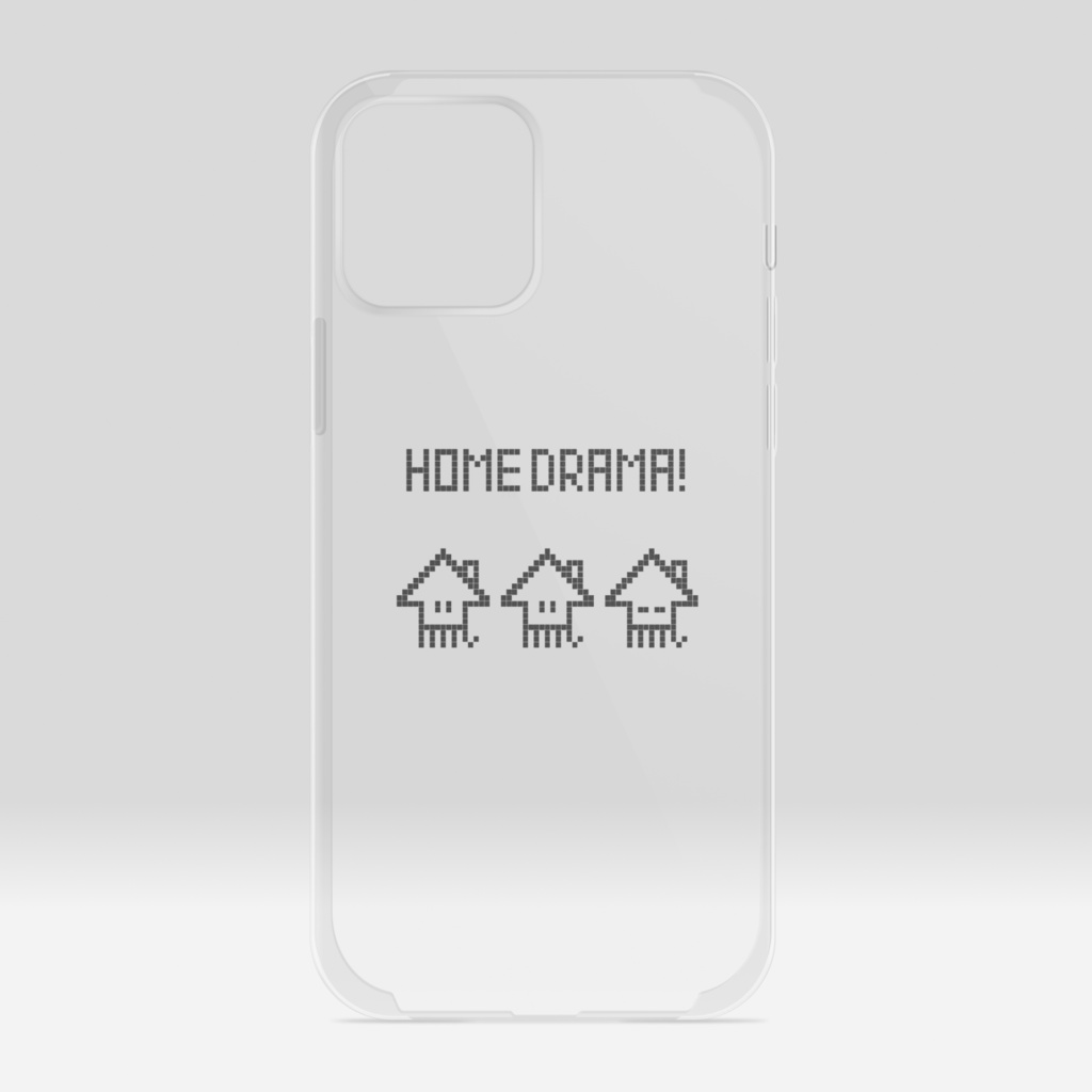 きかくんドット絵 スマホケース・iPhone12/12pro