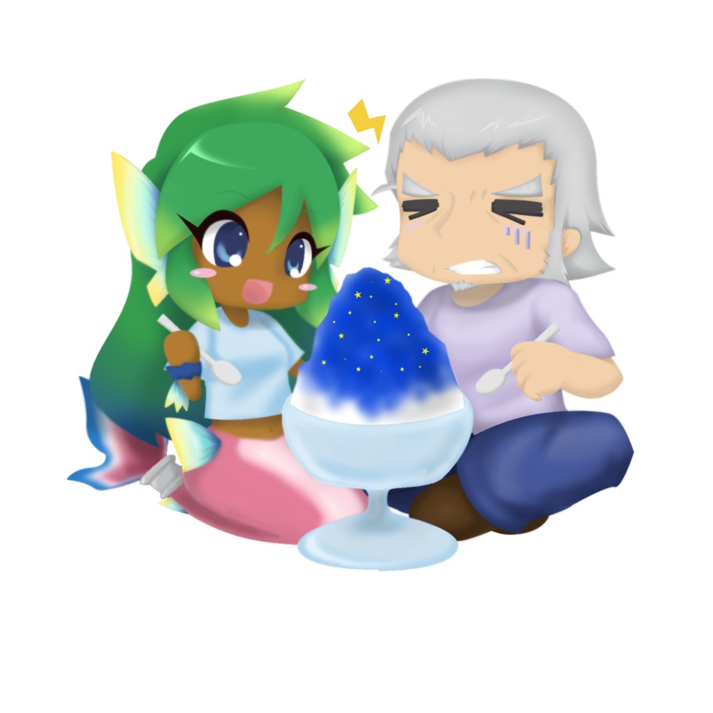 フック×シレネッタアクリルキーホルダー