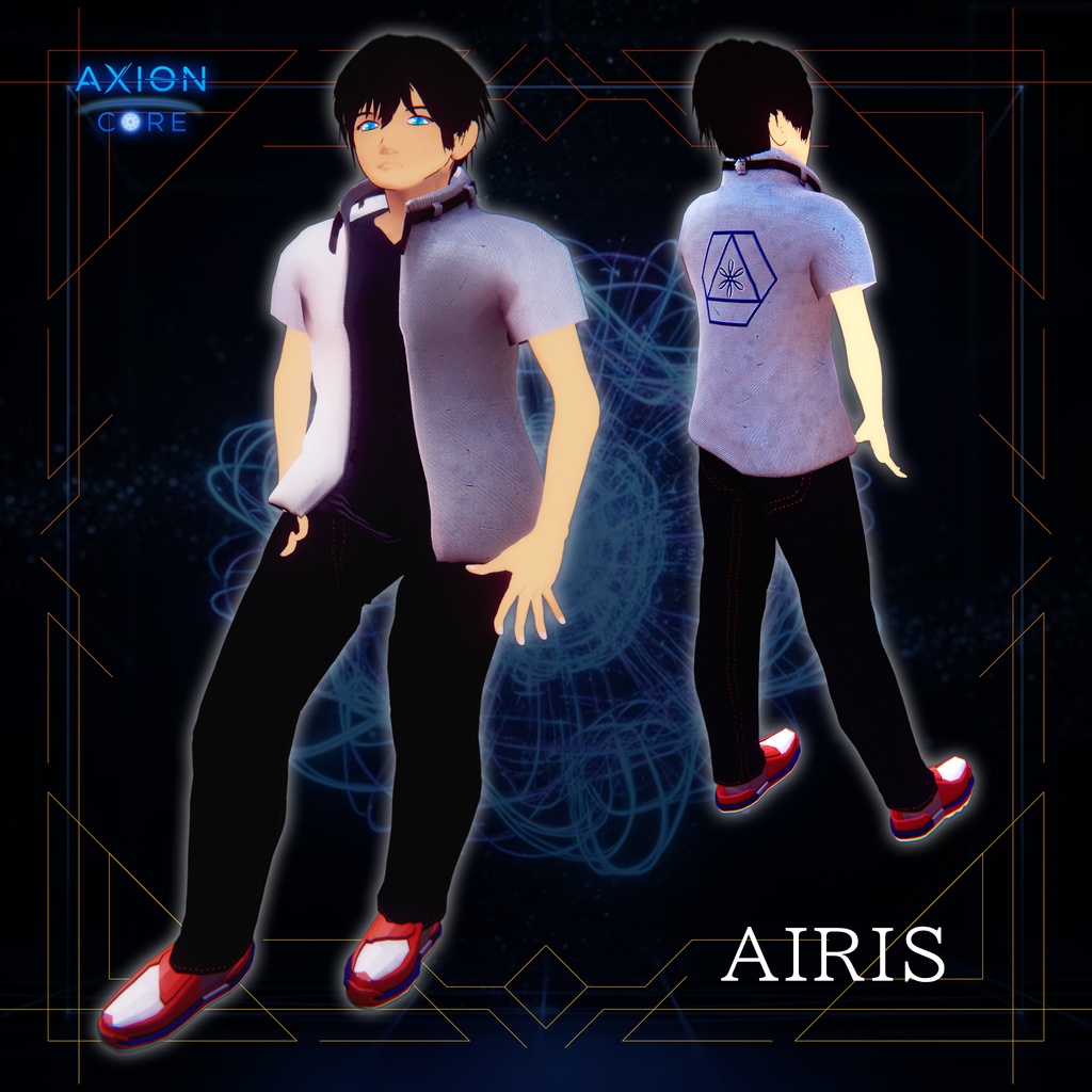 【オリジナル3Dモデル】アイリス-airis-
