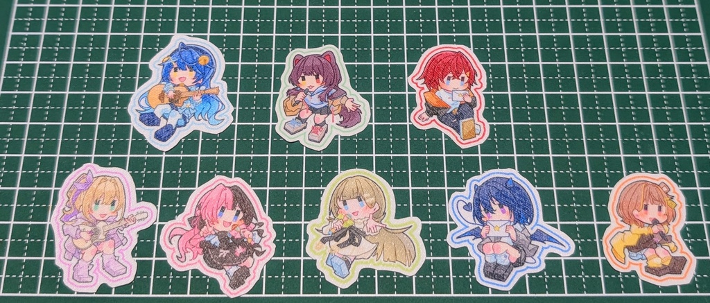 【非公式】ミニシール ぶいすぽっ! にじさんじ