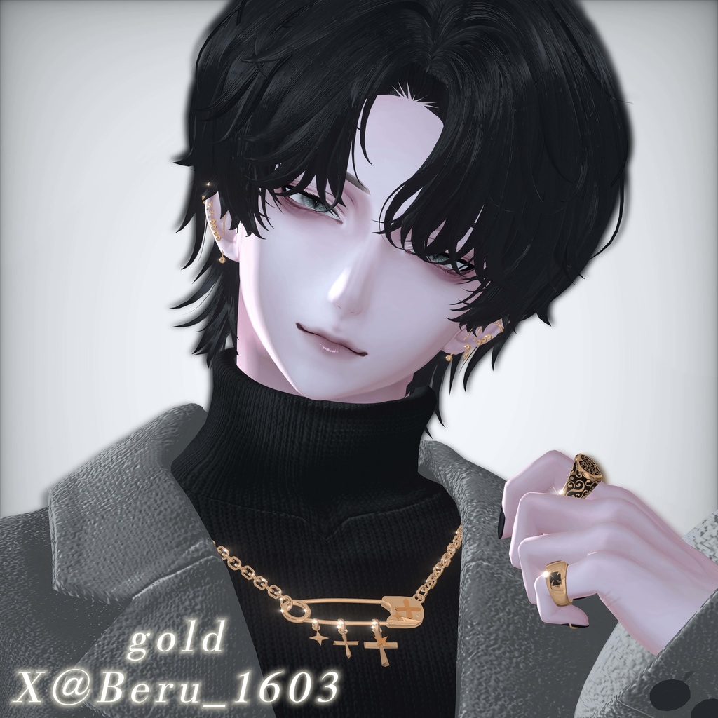 ♡ pin necklace【揺れる】森羅.水瀬対応済み.【発売記念SALE中】