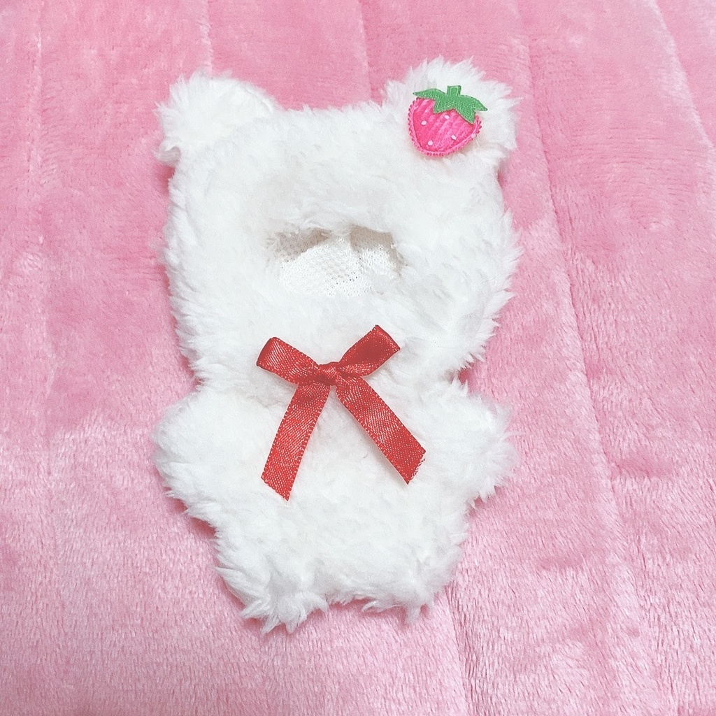 🍓ふわふわくまちゃん🧸きぐるみ🍓