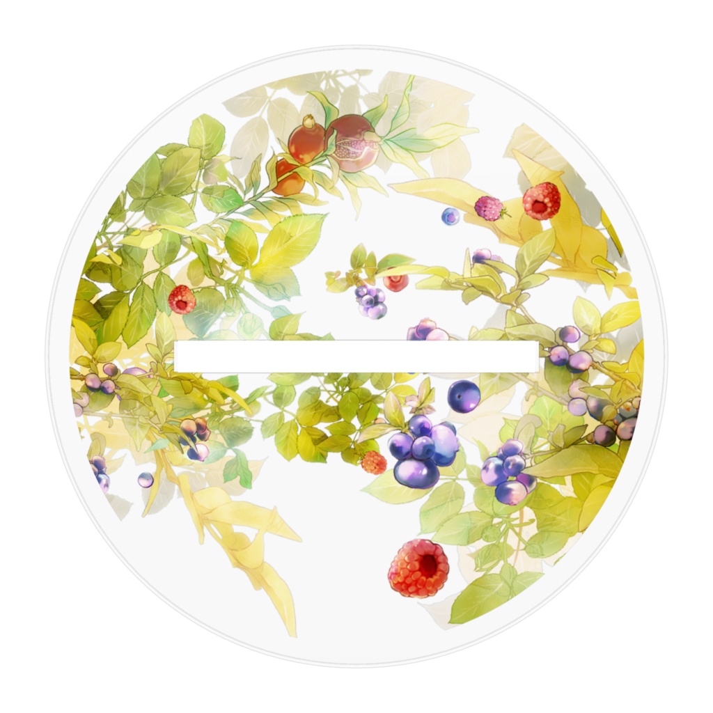 ダイヤ×ハッカ アクリルスタンド(100mm×100mm)