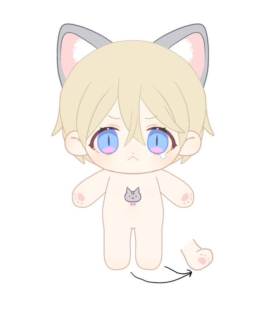 【無属性ぬい/10cm】ミイくん