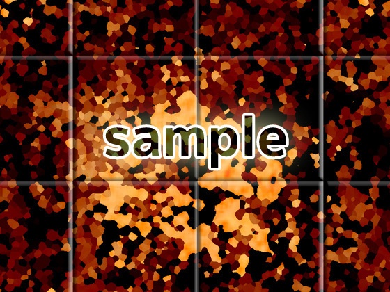 タイル加工(アニメ風質感)/シームレス画像素材~商用成人利用OKの著作権フリー