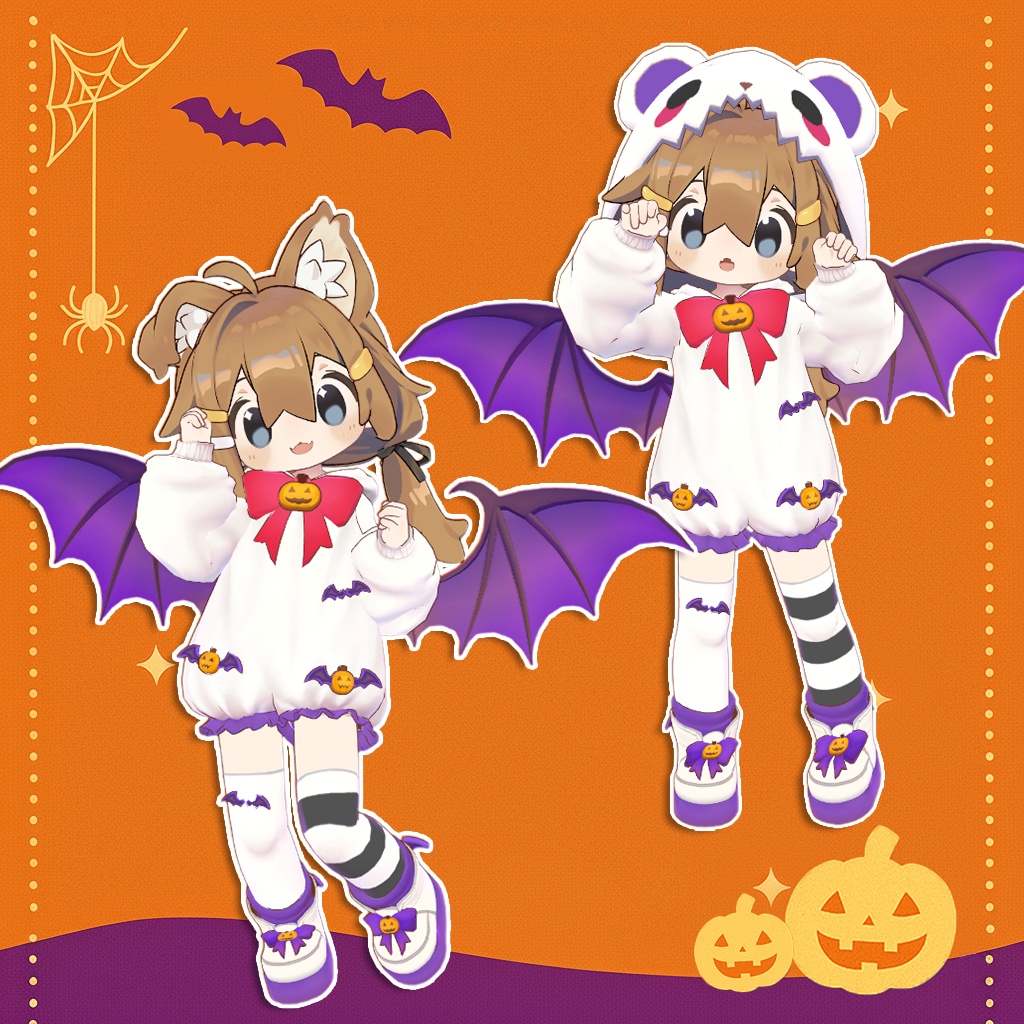 【まめひななた専用】ハロウィンくまパーカー