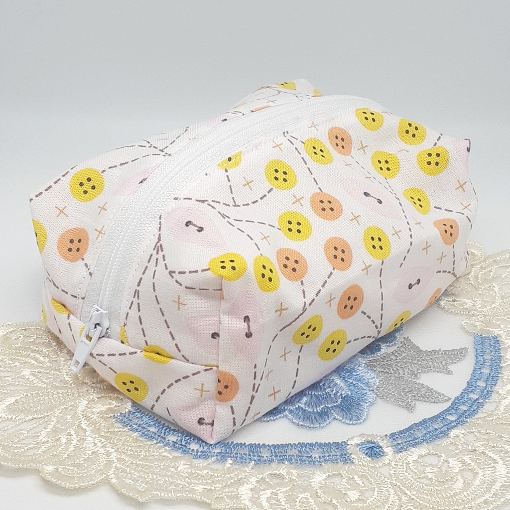 ミニポーチ【釦柄】