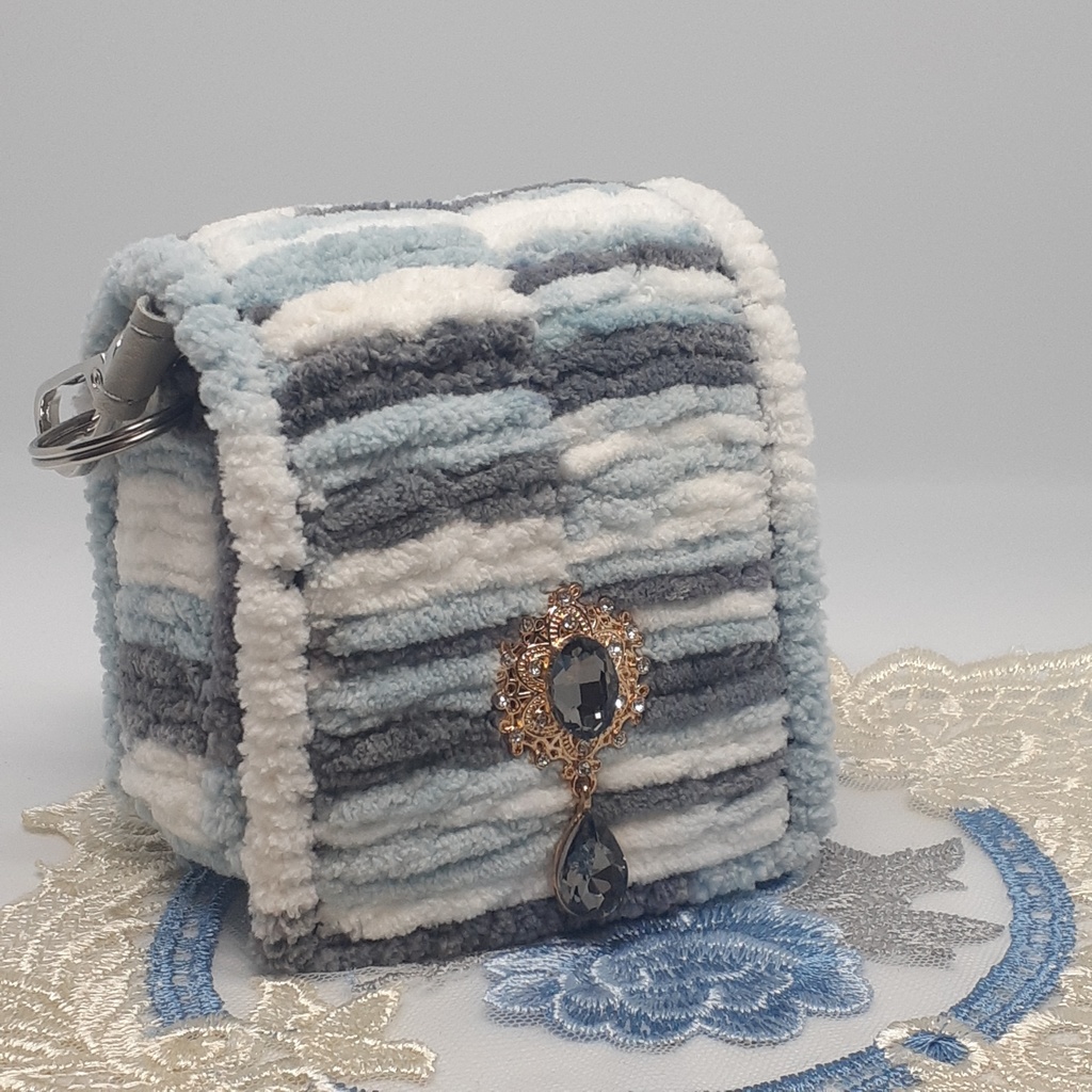 プチバッグ【グレーグリーン】