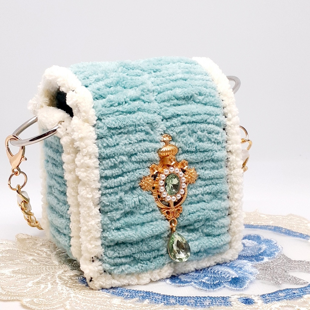 プチバッグ【新緑色】