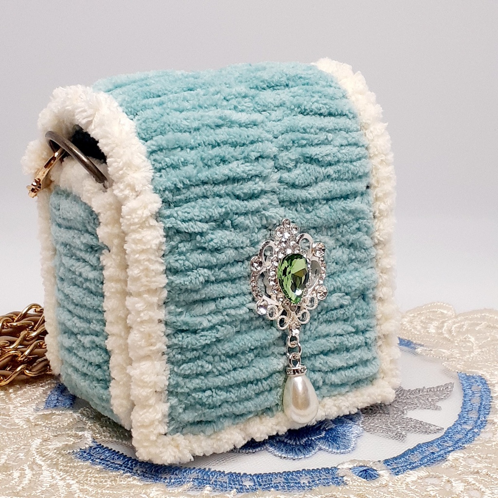 プチバッグ【新緑色】