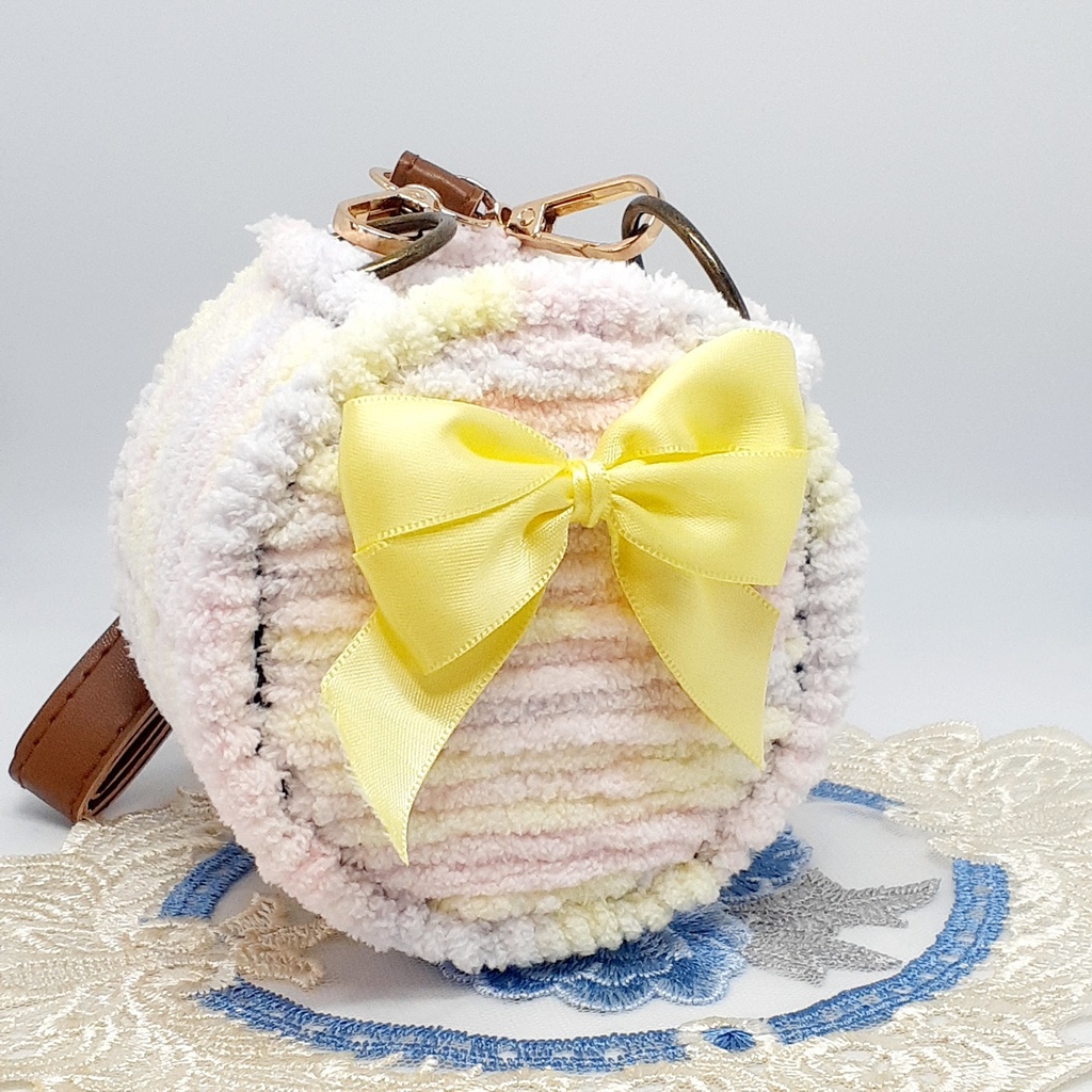 丸形プチバッグ【カラフルマシュマロ】