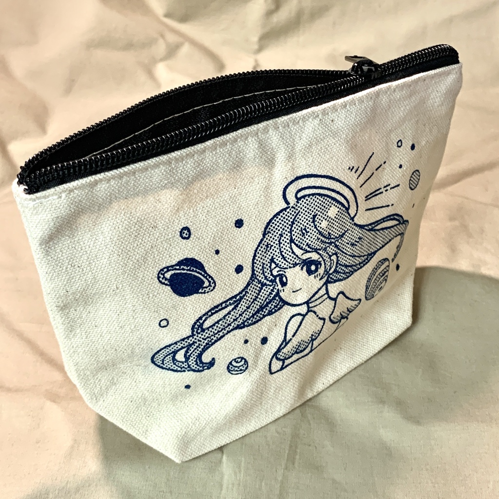 マチ付きポーチ