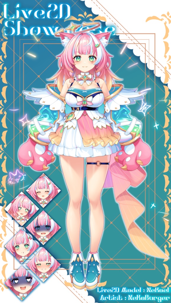 【live2d 汎用モデル】Nekoel