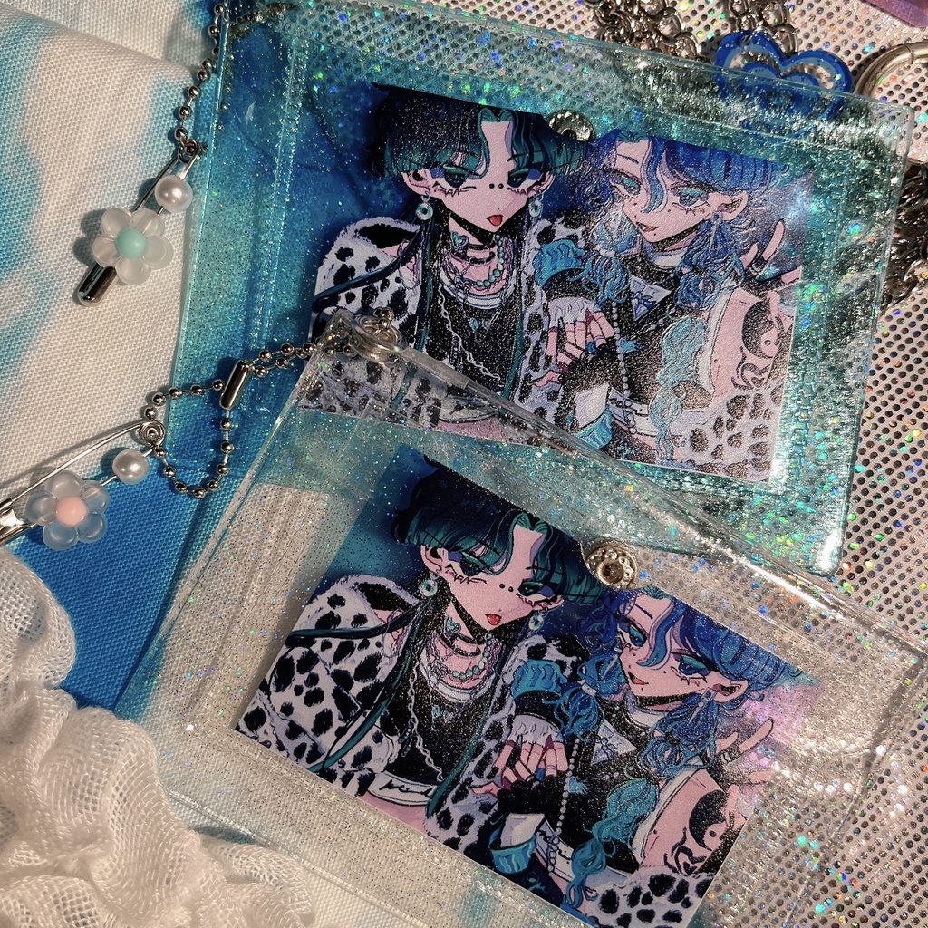 キラキラパスケース Booth