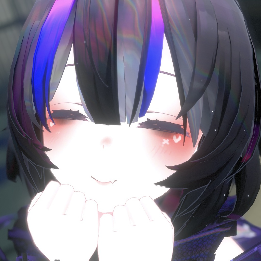 【薄荷用】ルベライト瞳&原宿病みメイクテクスチャ