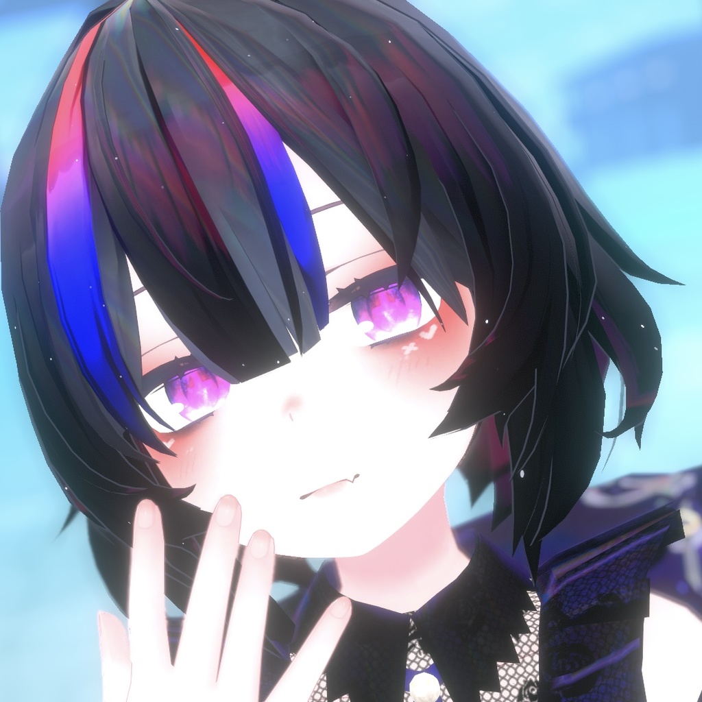 【薄荷用】ルベライト瞳&原宿病みメイクテクスチャ