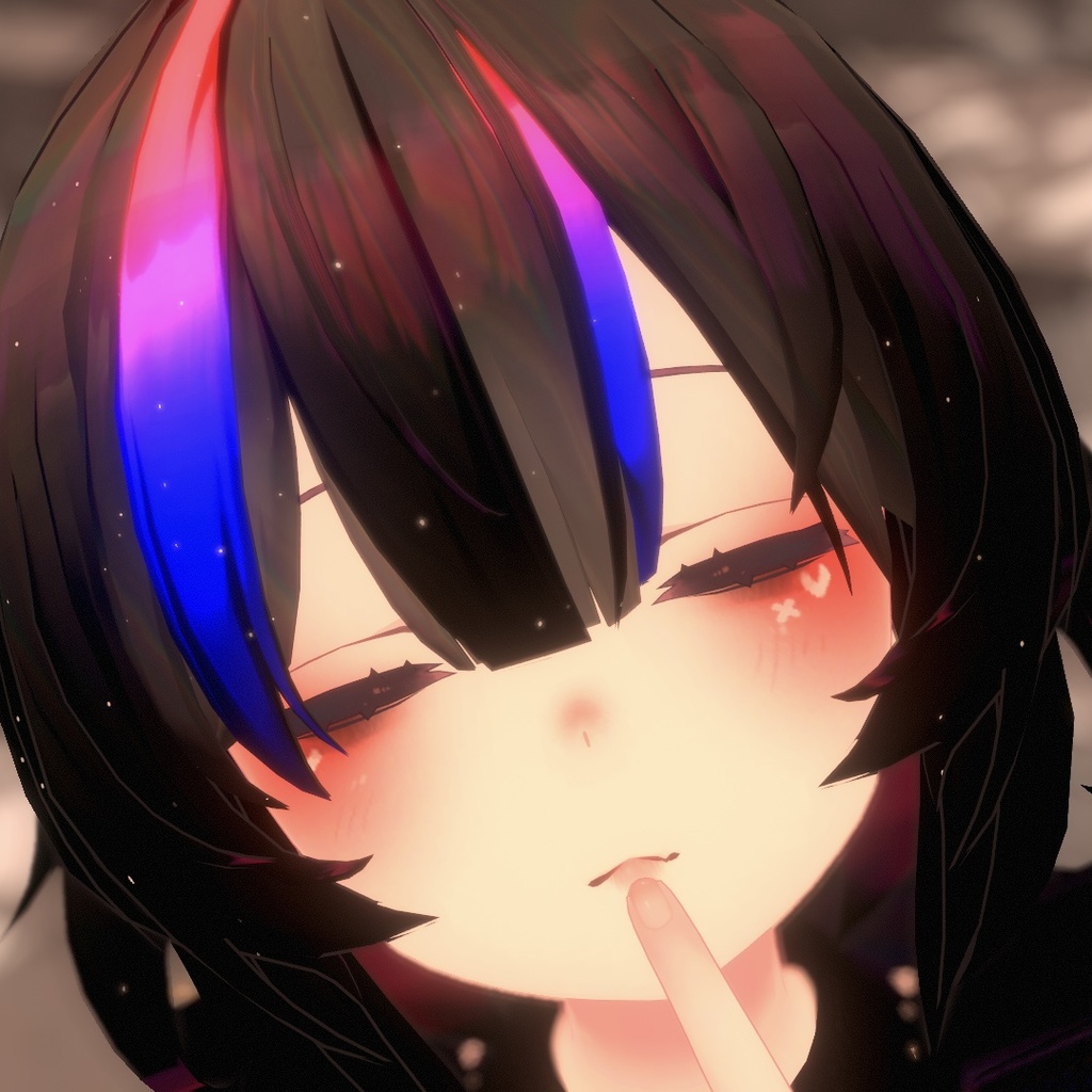 【薄荷用】ルベライト瞳&原宿病みメイクテクスチャ