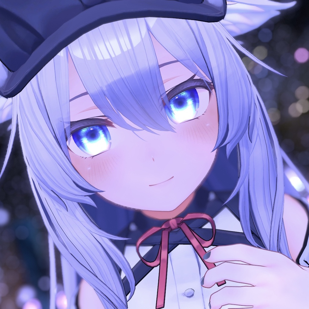 【桔梗用】キラキラ蒼目テクスチャ