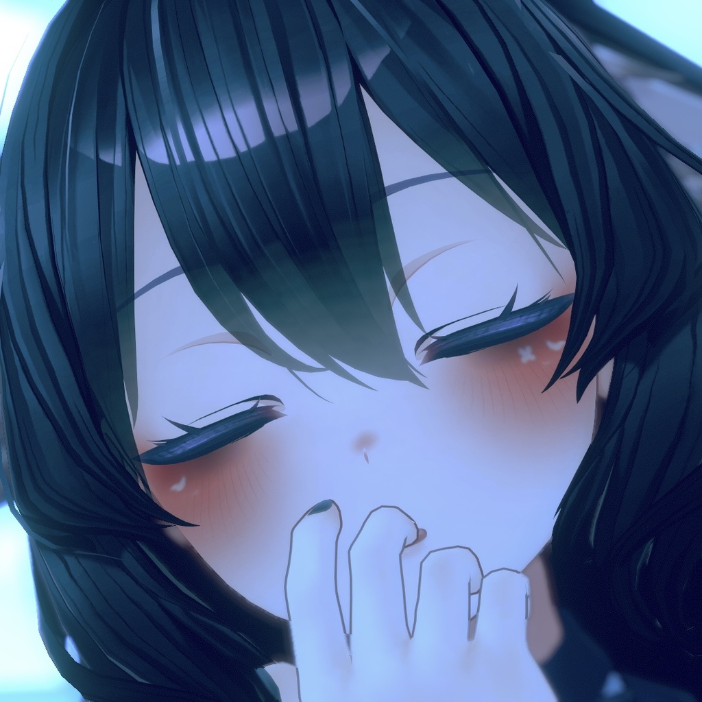 【桔梗用】ルベライト瞳&原宿病みメイクテクスチャ