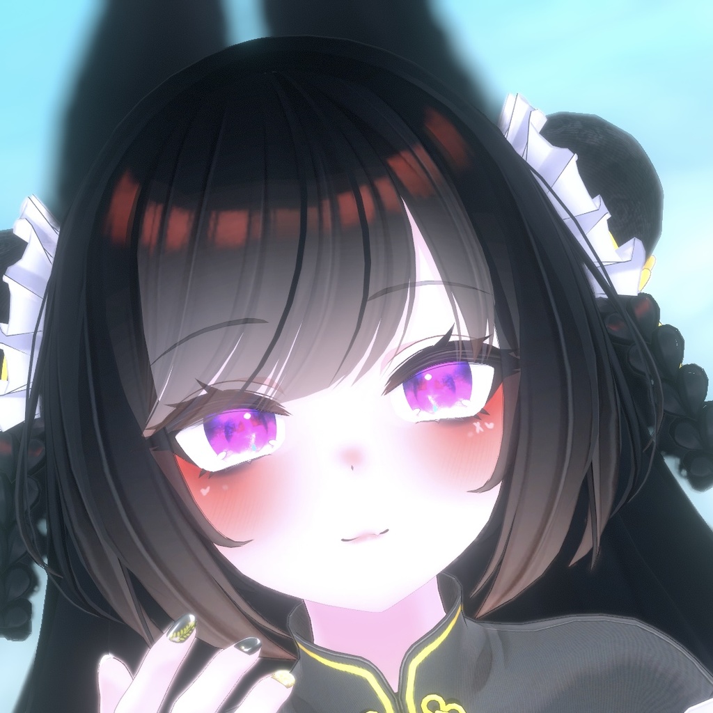 【リーファ用】ルベライト瞳&原宿病みメイクテクスチャ