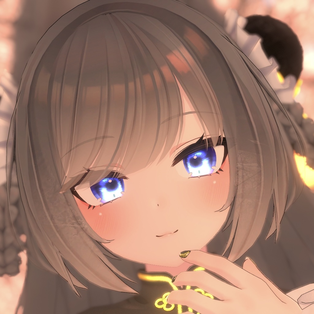 【リーファ用】キラキラ蒼目テクスチャ