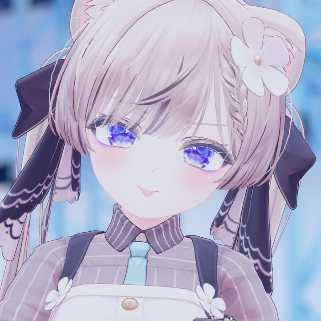 【マヌカ用】ギラギラ宝石目&青アイシャドウテクスチャ