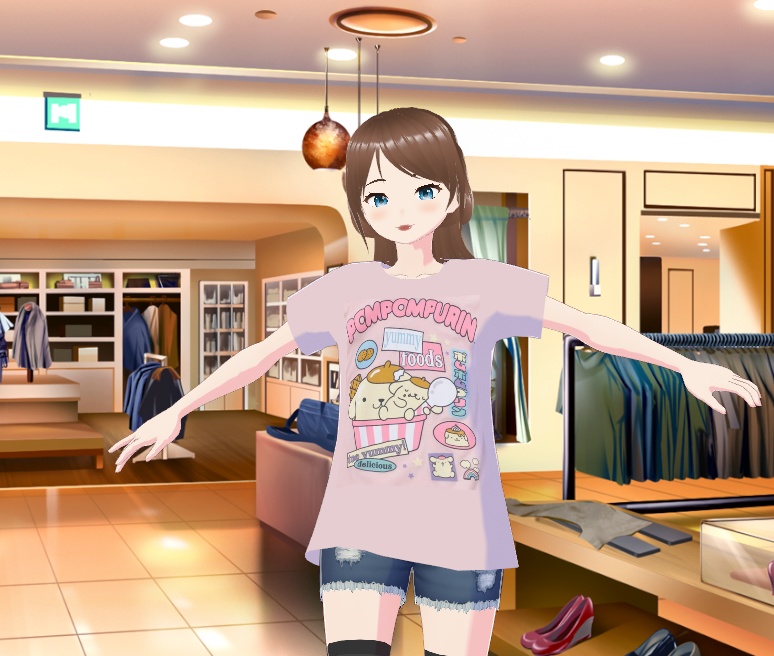 Pompomurin yummy food shirt
