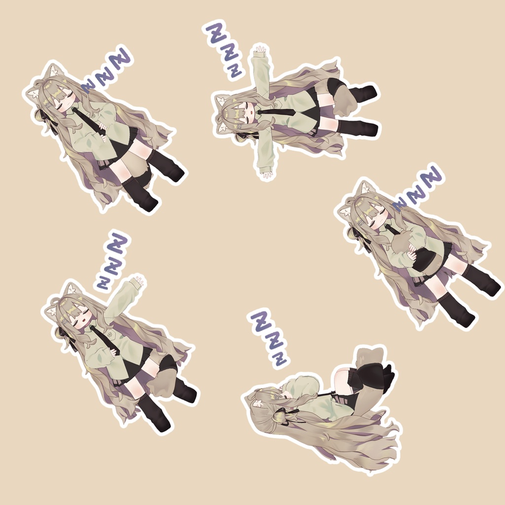 【無料版あり】おやすみエモート【キプフェル / エモート】