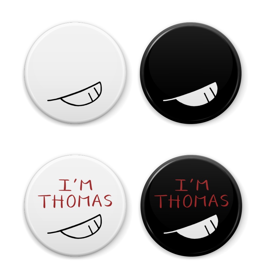 【工場発送】僕はトーマス(缶ミラー)