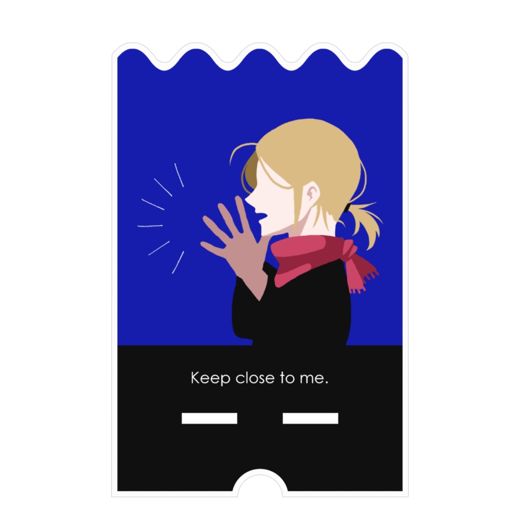 【工場発送】アクリルスマホスタンド(ジャック)