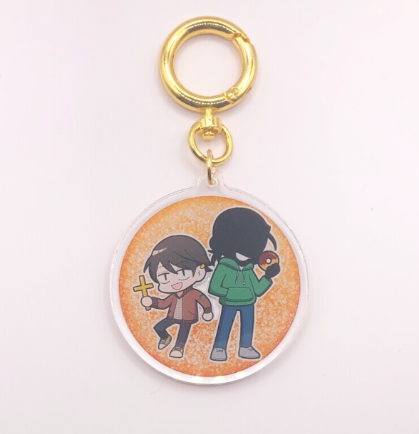 クリスとダンのアクリルキーホルダー
