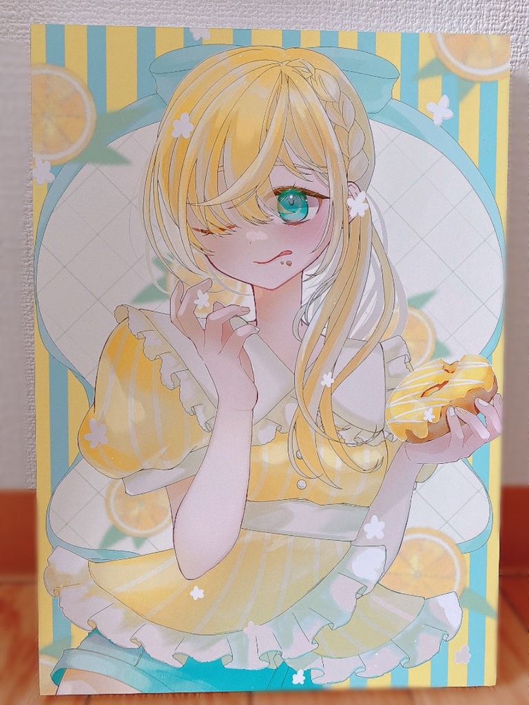 レモンドーナツ複製画