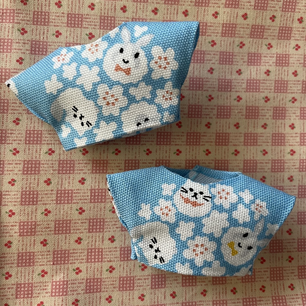 ぬい服『アニマル&花柄シャツ』