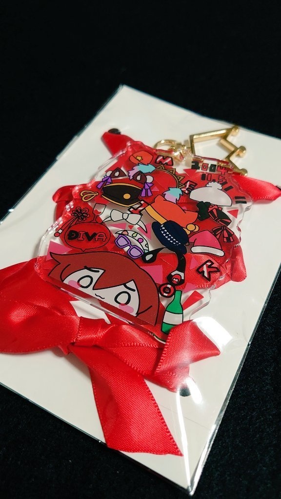 MEIKOさんのモジュールアクリルキーホルダー