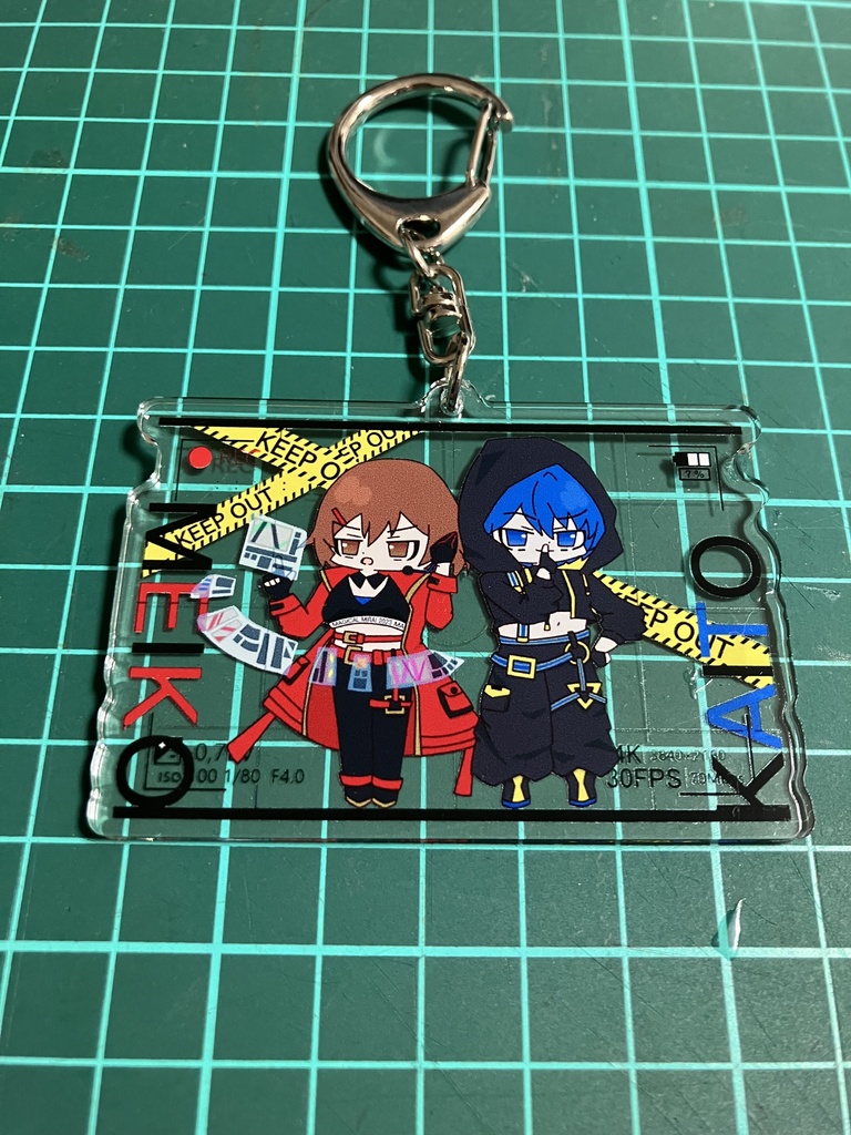 【余剰分】KAITO MEIKO マジカルミライ2023キーホルダー