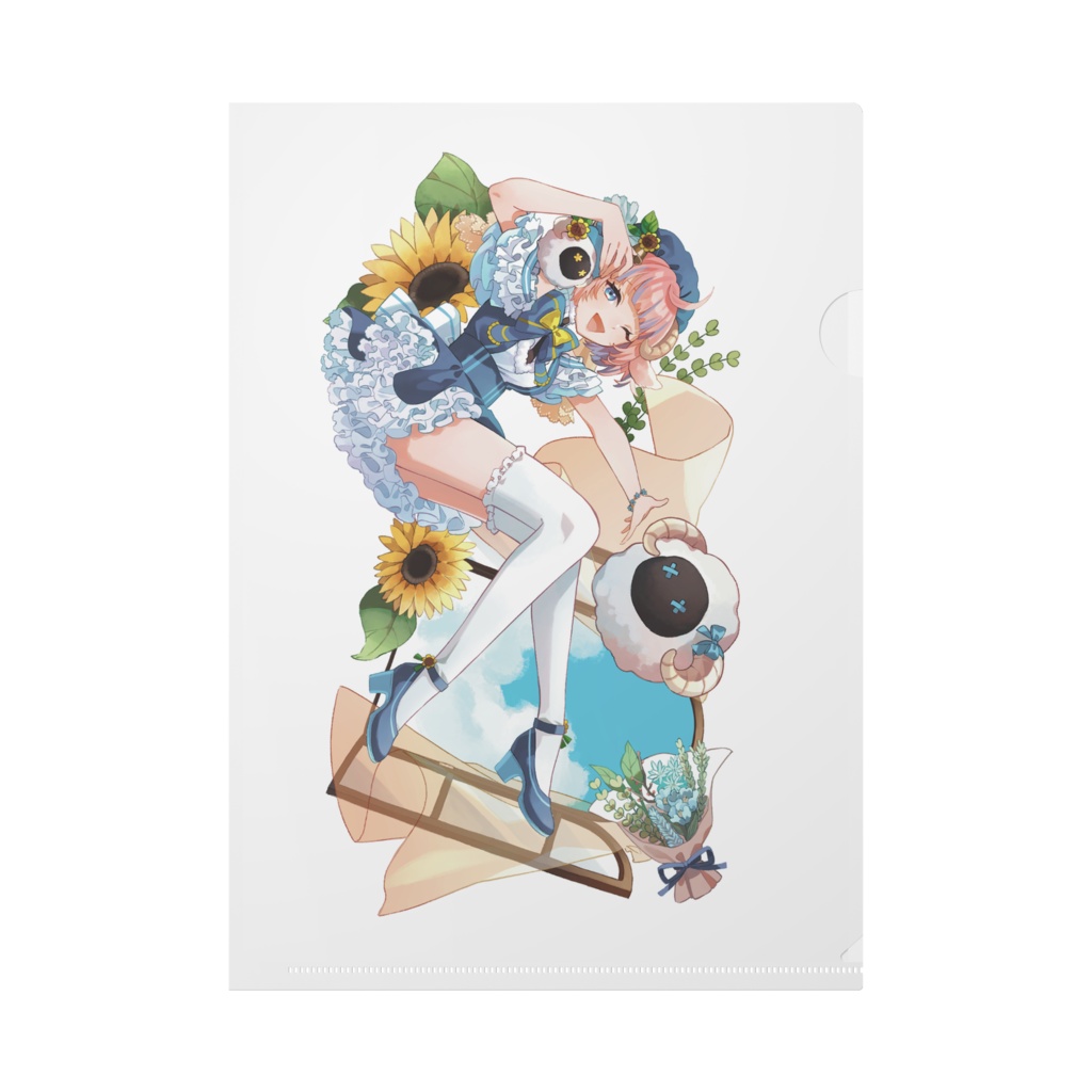 夏雲メーレイ クリアファイル