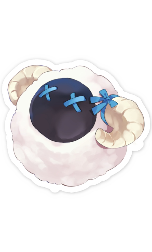 ヌイくんスマホステッカー 全4種