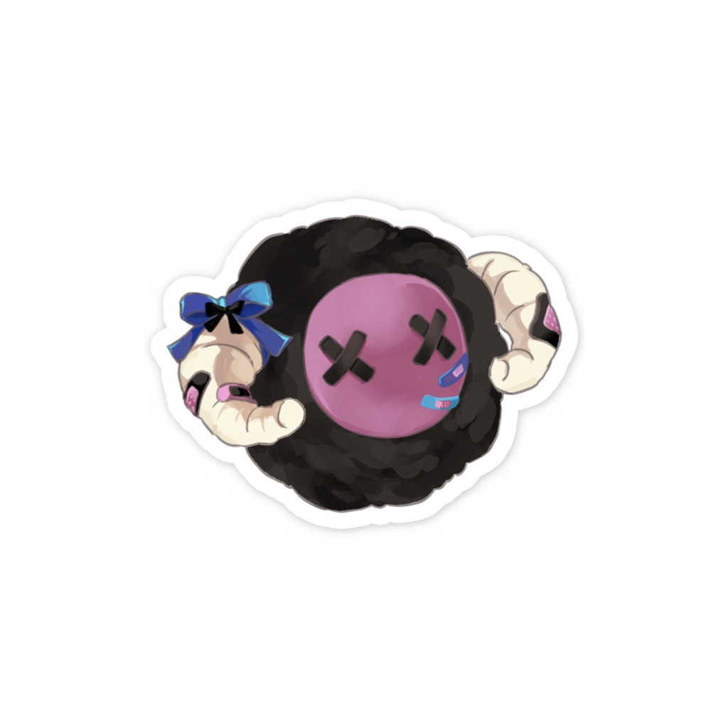 ヌイくんスマホステッカー 全4種