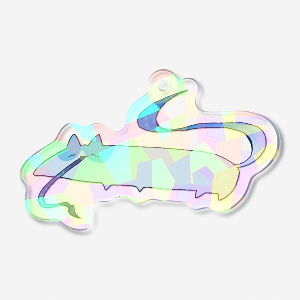 キラキラながめのティンダロスアクキー