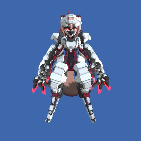 シガラキ専用強化装甲「ヒトツメ・フレーム」& 大型溶断爪「オーガ・フィスト」