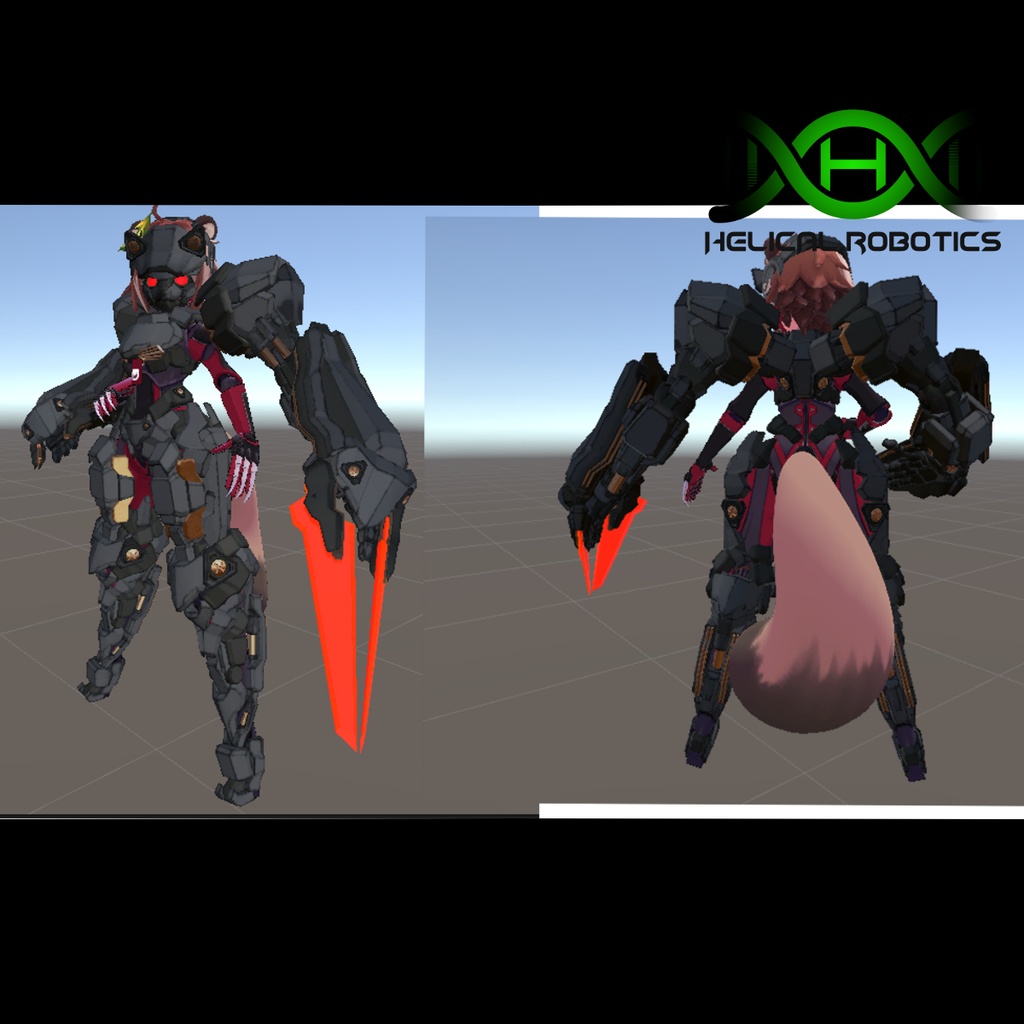 シガラキ専用装甲 "怪"弐型 『シガラキトルーパー』&シガラキ専用バトルドレス『鉄狸』