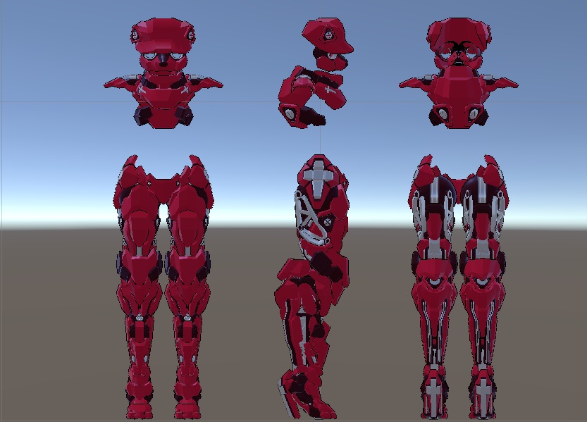 シガラキ専用装甲 "怪"弐型 『シガラキトルーパー』&シガラキ専用バトルドレス『鉄狸』